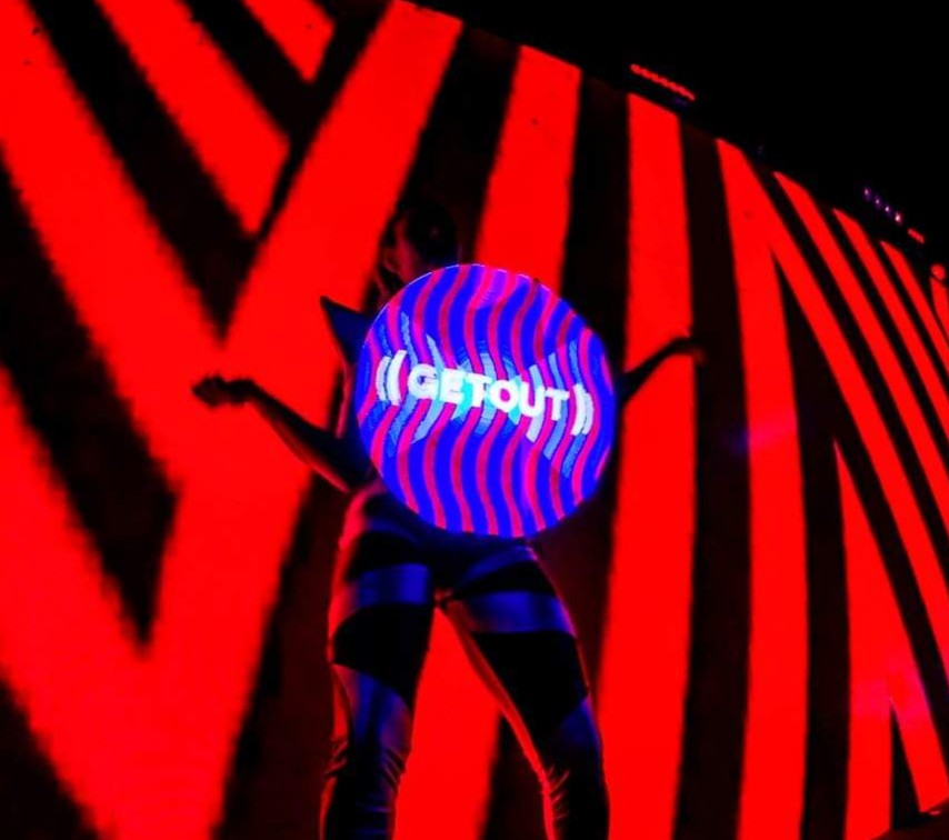Holograma LED