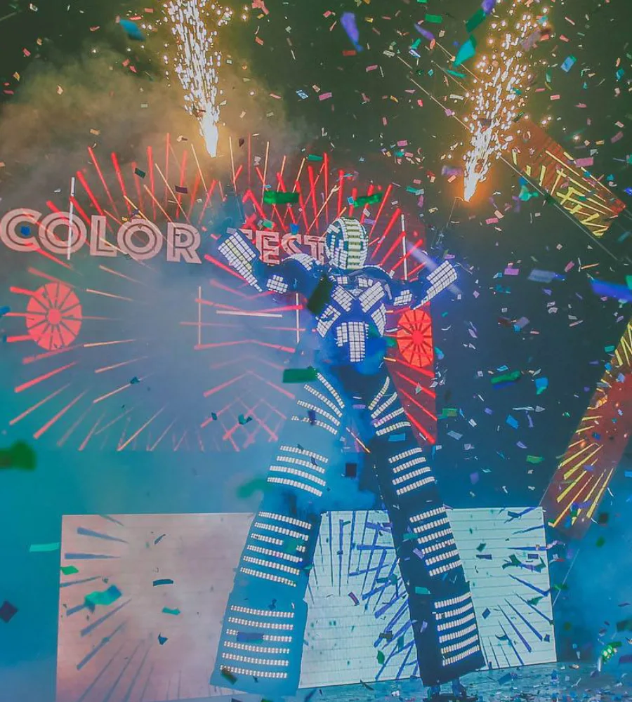 Estructura LED — Festival